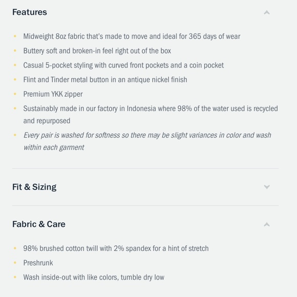 NWOT Flint and Tinder 365 5 pocket pant 33x32 Washed grey HB slim Men - Picture 8 of 16